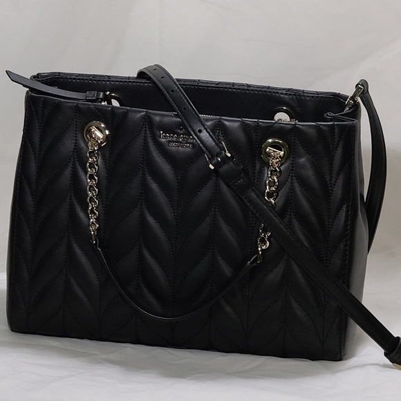 NWT- Kate Spade - QUILTED LEATHER MEENA - Picture 5 of 16